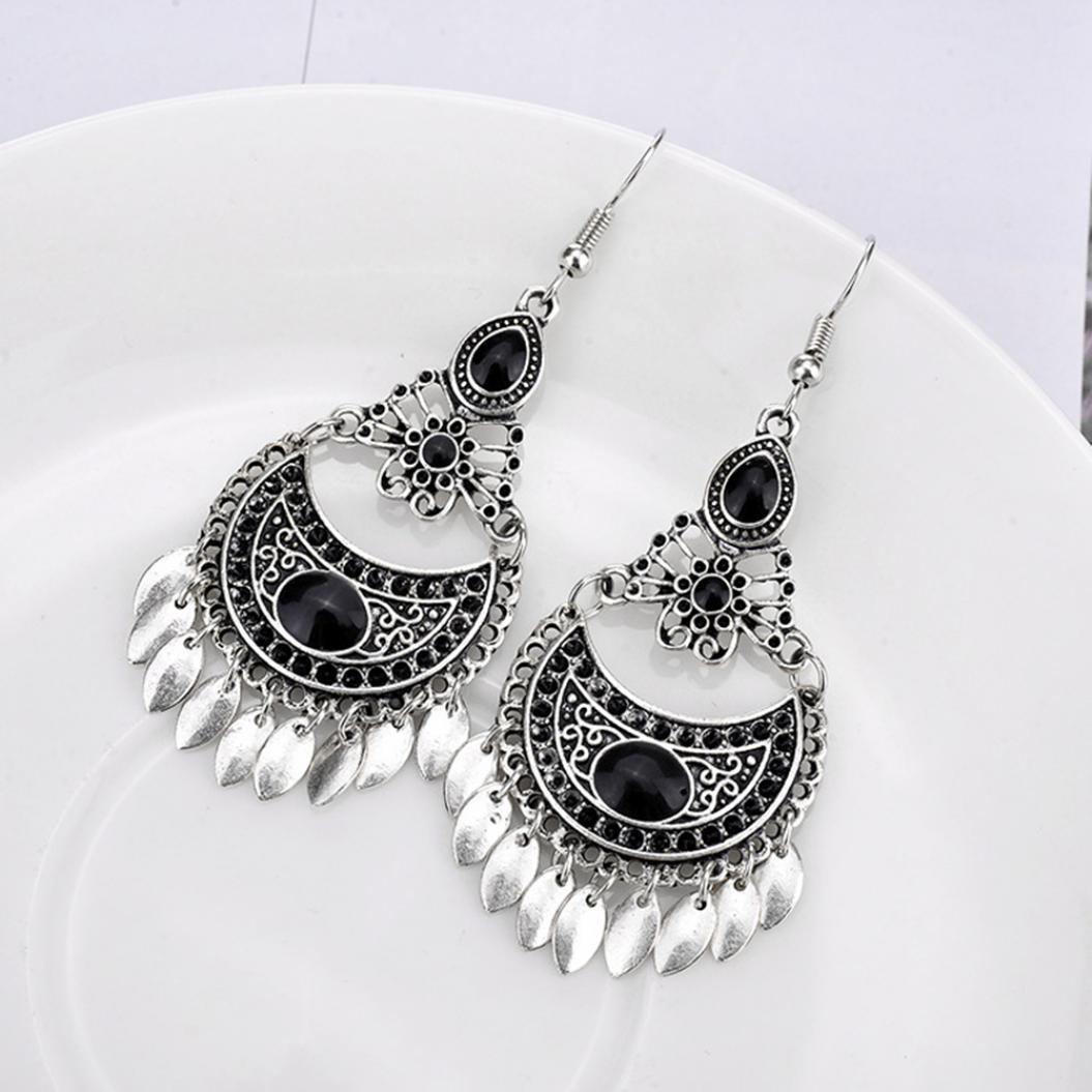 

Модные женские болтающиеся полые серьги-крючки с подвесками, свадебные украшения, подарок в богемном стиле