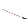 4 4 Violin Fiddle Bow Carbon Fiber Round Stick Ebony Frog White Horsehair Well Balanced Violin Bow