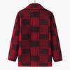 Sweater Jacket Women's Fall and Winter Warm and Comfortable Elastic Knit Sweater Casual Thickened Soft Plaid Sweater