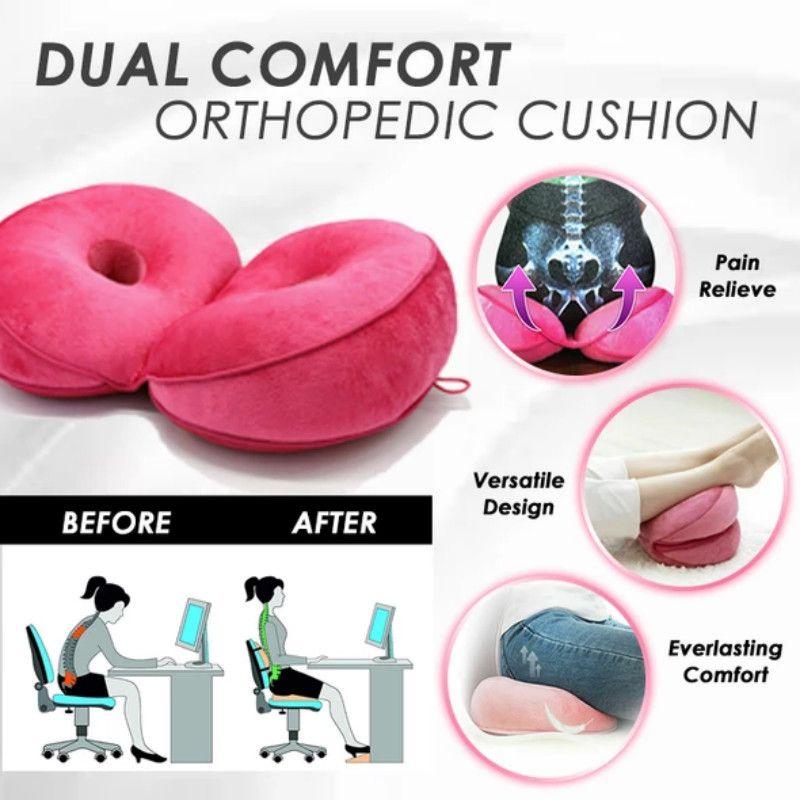 Plush Memory Foam Hip Support Cushion For Pain Relief And Posture Correction