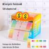 Blue Fruit Pearlescent Gradient Sticky Notes - Adhesive Memo Pads for Students