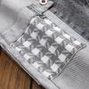 Spring Autumn Cargos Men's Clothing Straight Cargo Slim Casual Original Designer Cowboy Work Splice Jeans Pants Trousers