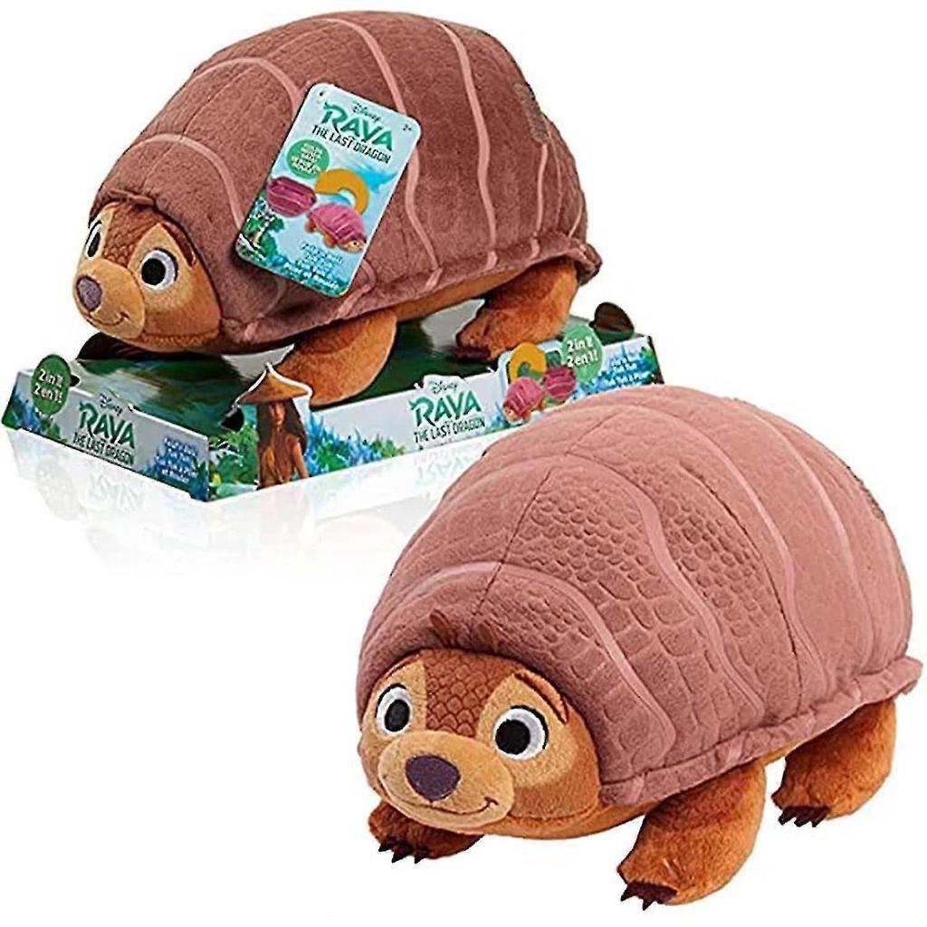 11 Inch Raya And The Last Dragon Fold'n Roll Tuk Tuk Soft Toy, Stuffed Animal Armadillo