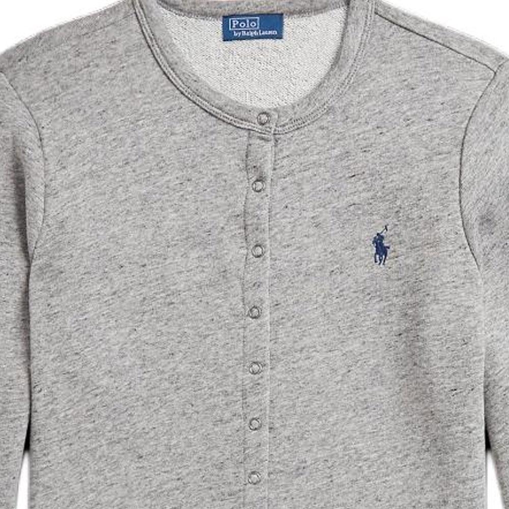 Polo Ralph Lauren Slim Fit Solid Color Crew Neck Long Sleeve Knit Sweater Women Sweater Deep-Vintage-Stone WMPOKNINDW20009-020