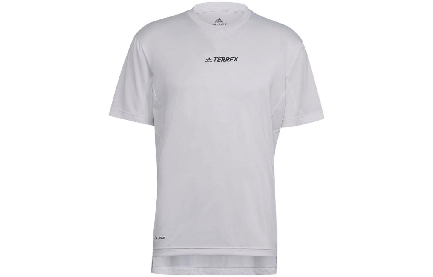 

Adidas T Shirts Men s White Crew Neck Moderate Straight Fit H53383 XXL