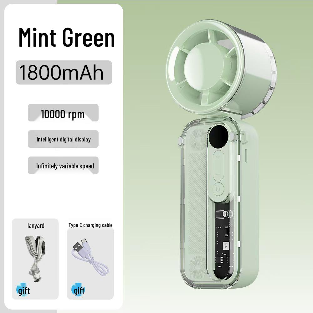 

Portable Neck-Mounted Mini Fan with Semiconductor Cooling and Long Battery Life 60*48*160