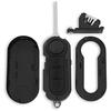 Spare Key For Remote Control for Fiat Grande Punto Evo Panda Bravo Stilo 500 L And Lancia Y Delta Musa Shell With 3-Key Blade