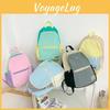 Stylish Large Capacity Unisex Kids Backpack Modern Color Block School Bag For Toddlers