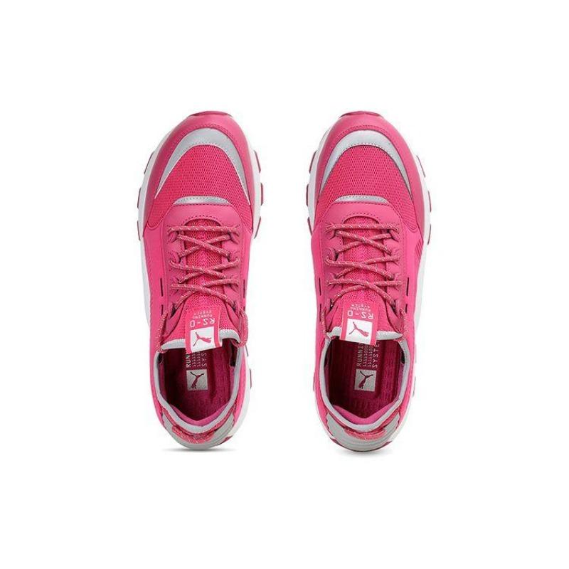 Puma RS-0 Optic Pop Women Mesh Low Top Lifestyle Sneakers Pink White 367680-03