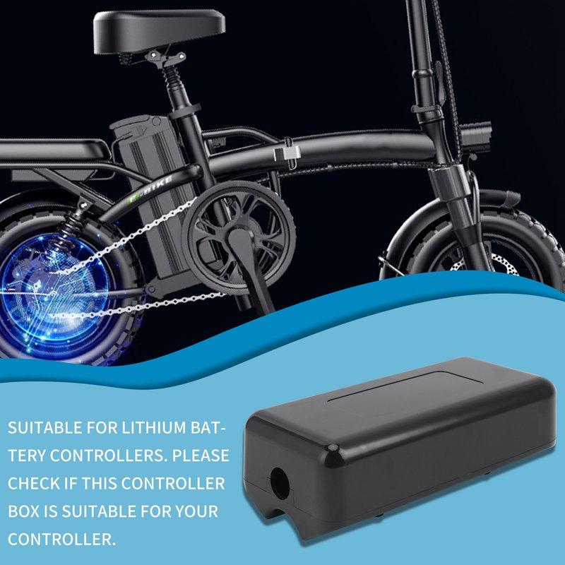 HDJQ Extra-Large Plastic Controller Box for Electric Bike EBike Moped Scooter Mountain Bike Protection Case