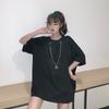 Sweatshirt Butterfly Metal Chain T-shirt Short-sleeved Women's Spring and Summer Thin Student Tops Hoodies