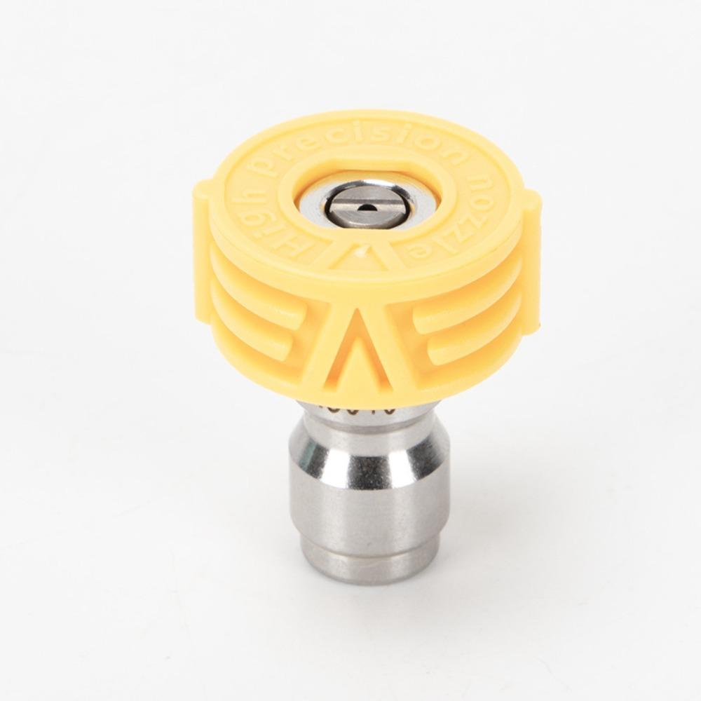 Rotating High Pressure Washer Tips Stainless Steel Washer Adapter Watering Soap Nozzle Tip Patio