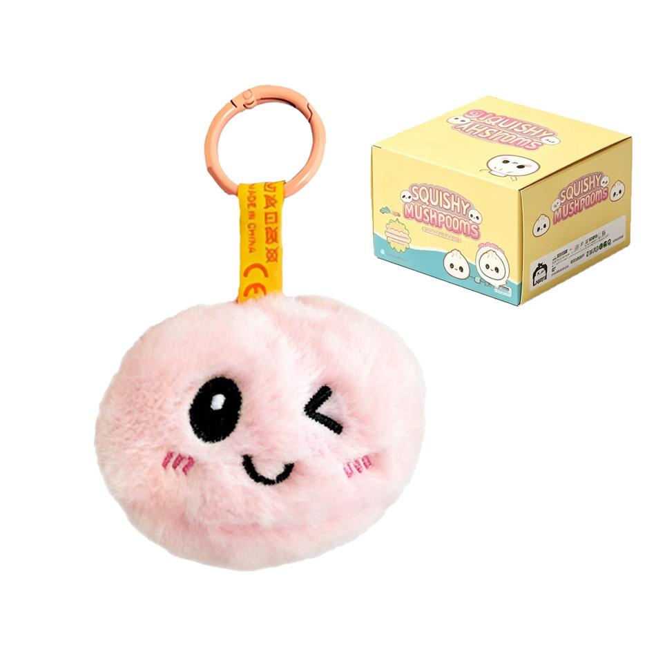 Baby Dumpling Plush Keychain Women Bag Car Key Chain Pendant Decoration Keychain Plush Ball Keychain Plush Ball Toy For Kid Gift