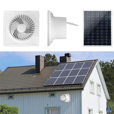 Solar 12V Air Vent für Schiebetür Wandventilator Energiesparender Abluftventilator mit hoher Geschwindigkeit