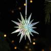 Shiny Christmas Tree Snowflake Pendant Acrylic Elk Xmas Ornament Hangging Party Supplies Christmas Tree Decorations New Year
