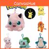 Sevimli Pokémon Pikachu Charmander Peluş Oyuncak Çanta Kolye Anahtarlık