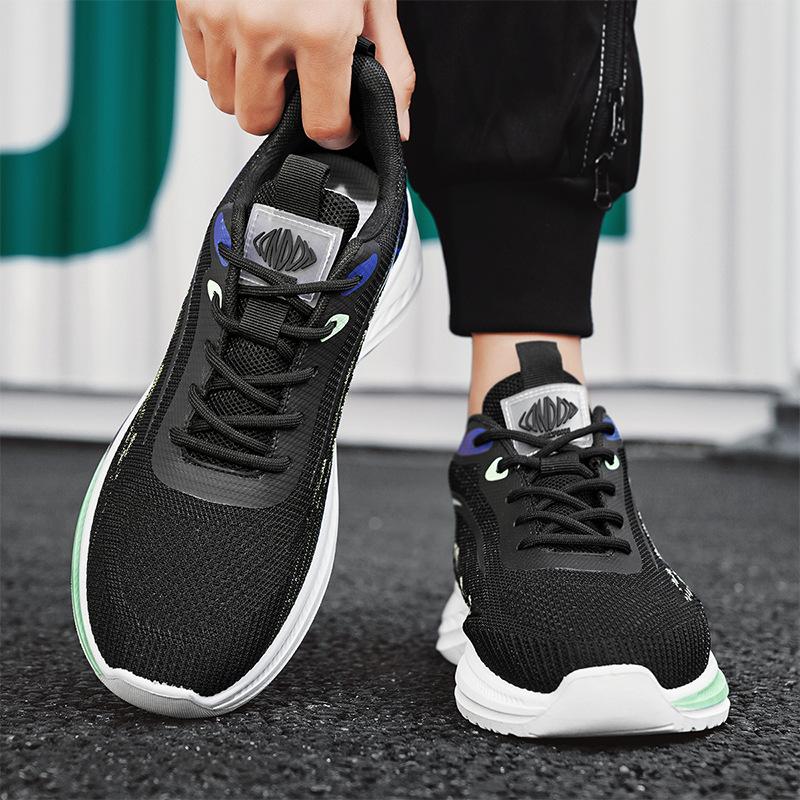Men's 2025 New Spring and Summer Mesh Running Daily Lace-up Breathable Casual Trend Fashionable and Comfortable Sports Shoes