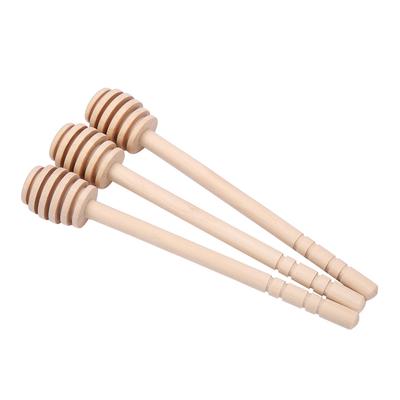 24Pcs Holz Honig Tropfer Rührstab Marmelade Sirup Drizzler Stick Server Küche Werkzeuge Gadgets(# 2)