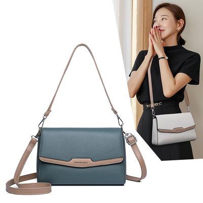 Maza kvadrātveida sieviešu crossbody soma, soma pusmūža mātei