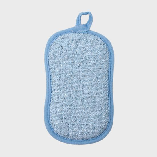 5Pcs Dishwashing Sponge Set Strong Decontamination Quick Cleaning Mesh Surface Scrubbing Sponge Kitchen Cleaning Tool