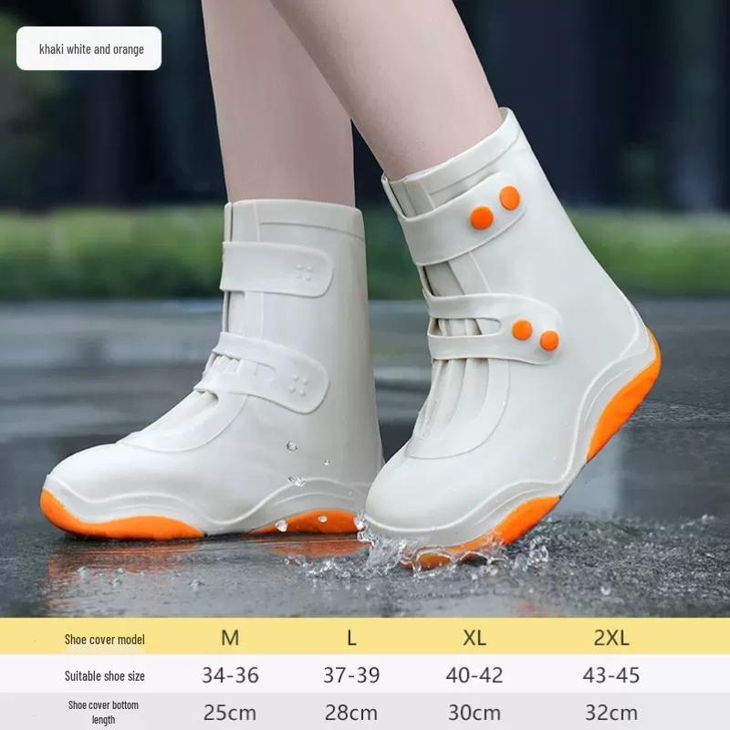 Waterproof Non-Slip Silicone Shoe Covers for Men & Women - Durable and Thickened for Outdoor Rainy Days