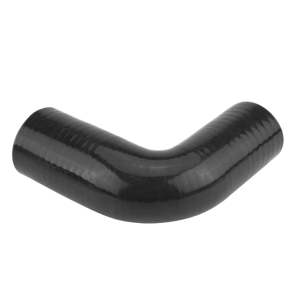Tubo Gomito per Auto, Tubo Angolato a 90 Gradi, Auto 45mm-51mm, Curva a 90 Gradi, Connettore in Silicone per Auto, Tubo Angolato con Connettore in Silicone