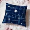 The Starry Sky Cushion Cover Premium Comfort Reversible Pillow Cove Two In One Design for Any Room  Car Interior