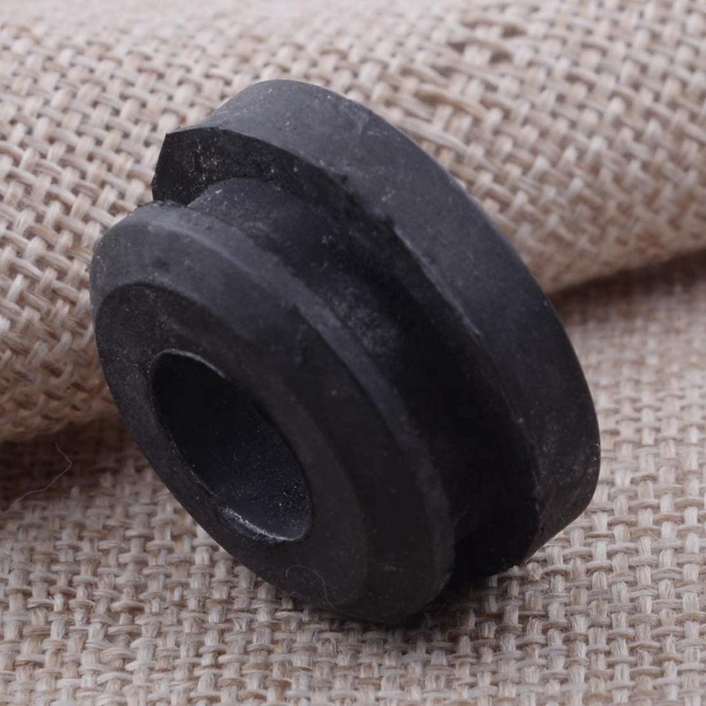 Bunggou 2 Piece Radiator Assembly Upper Insulator Mount Bushing Rubber Black for Accord 74173-SJ4-000