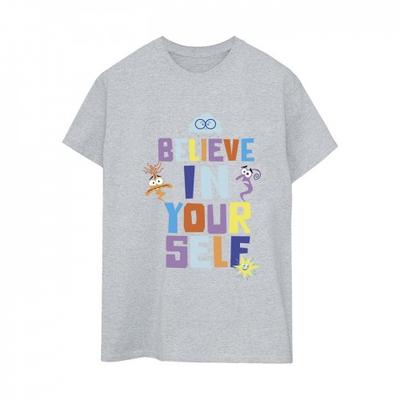 W głowie 2 Damski/Damski T-shirt Boyfriend Wierz w siebie