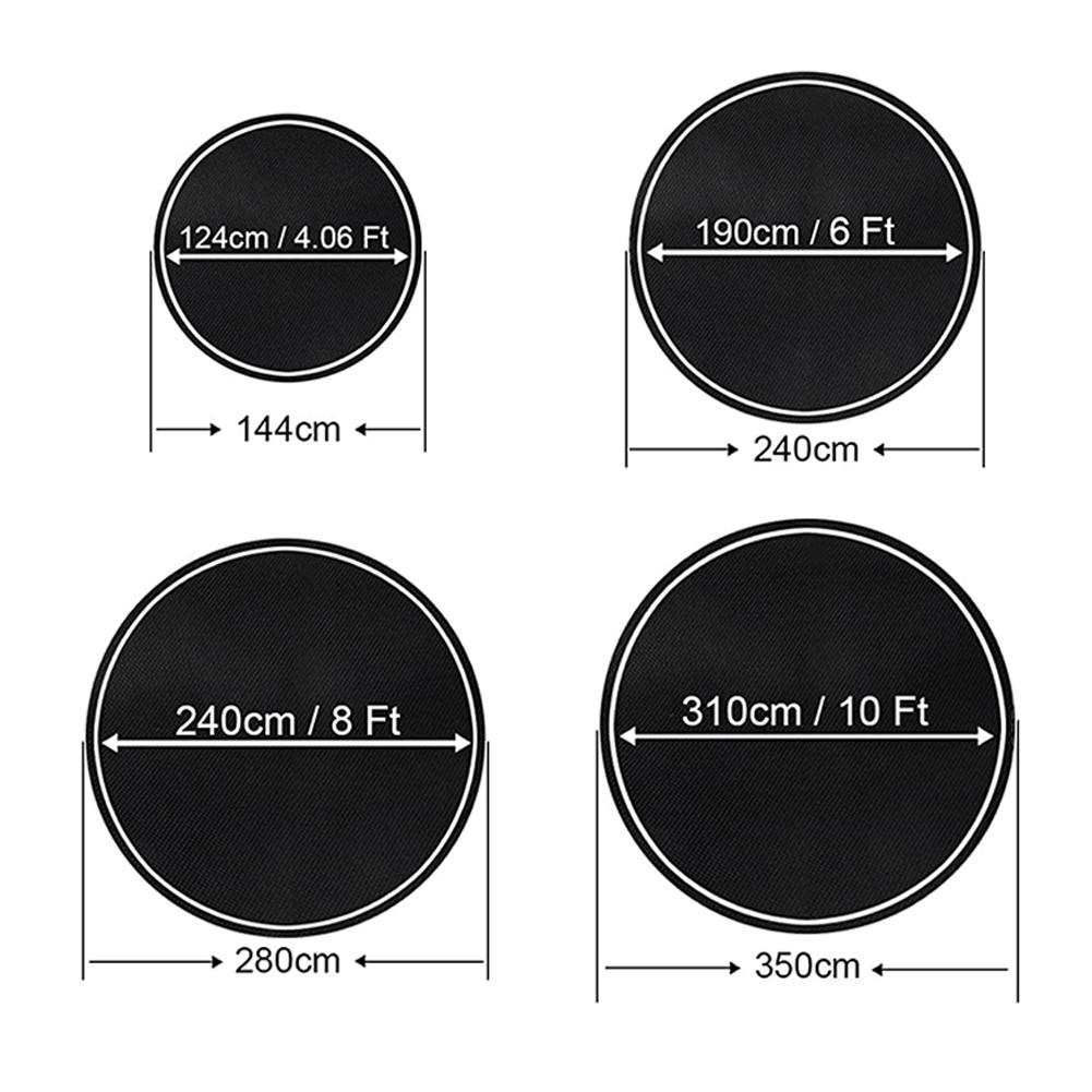Bâche de piscine ronde, bâche solaire pour piscines hors sol, bâche de protection pour piscine creusée avec cordon de serrage pour une meilleure stabilité