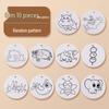 Foam Texture DIY Painting Set for Kids - Wood Pulp Cotton Squeeze Toy