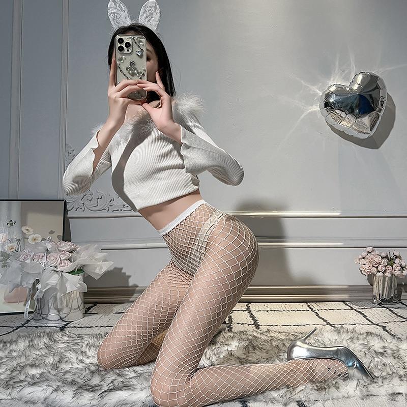 Sex Underwear Sex Stockings Mesh One-piece Sexy Fishnet Socks Pantyhose Free Big Eye Socks