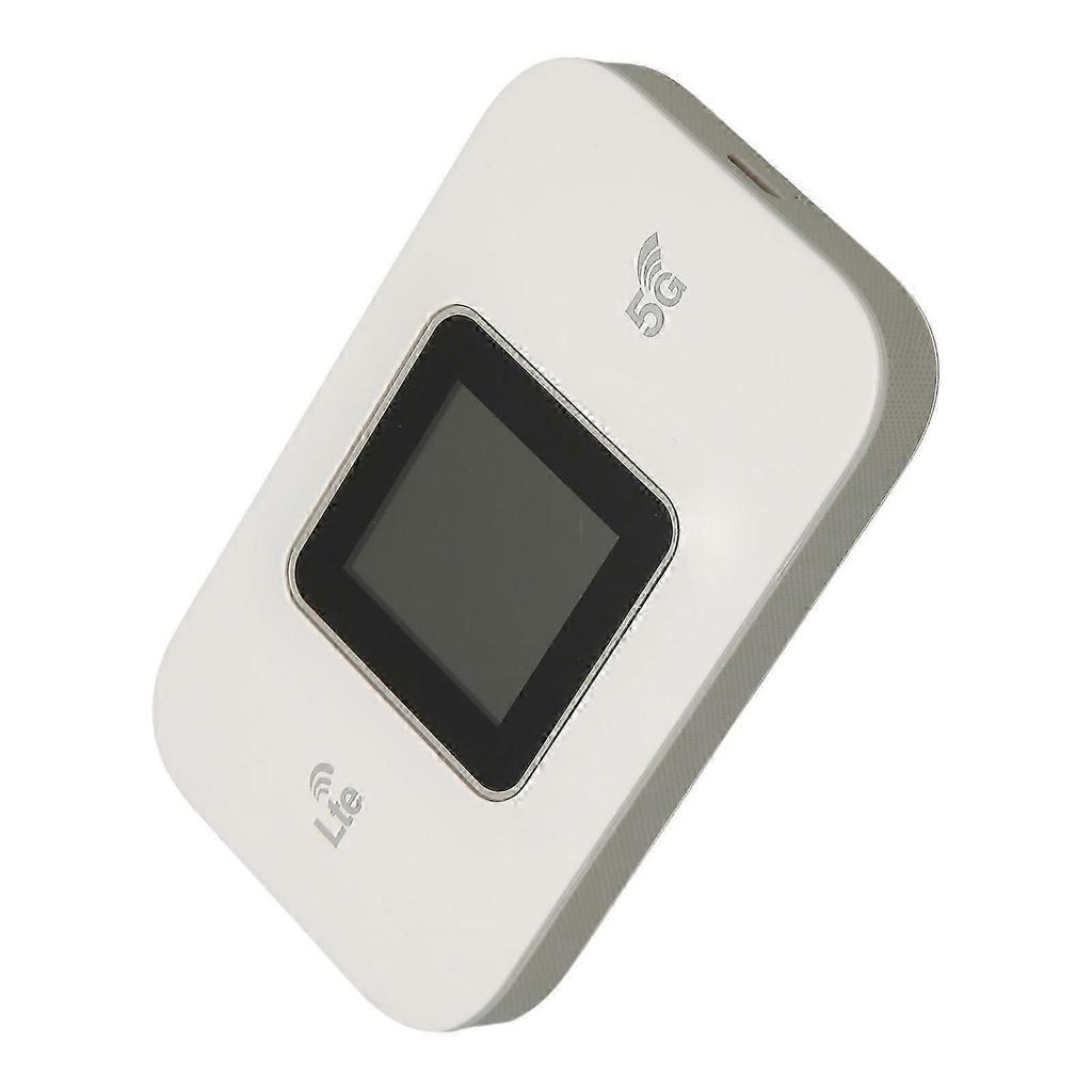 Portable Router 5G Mobile WiFi Hotspot Equipped with SIM Card Slot Support for Ten Devices for Windows Linux Connectivity Travel Essential