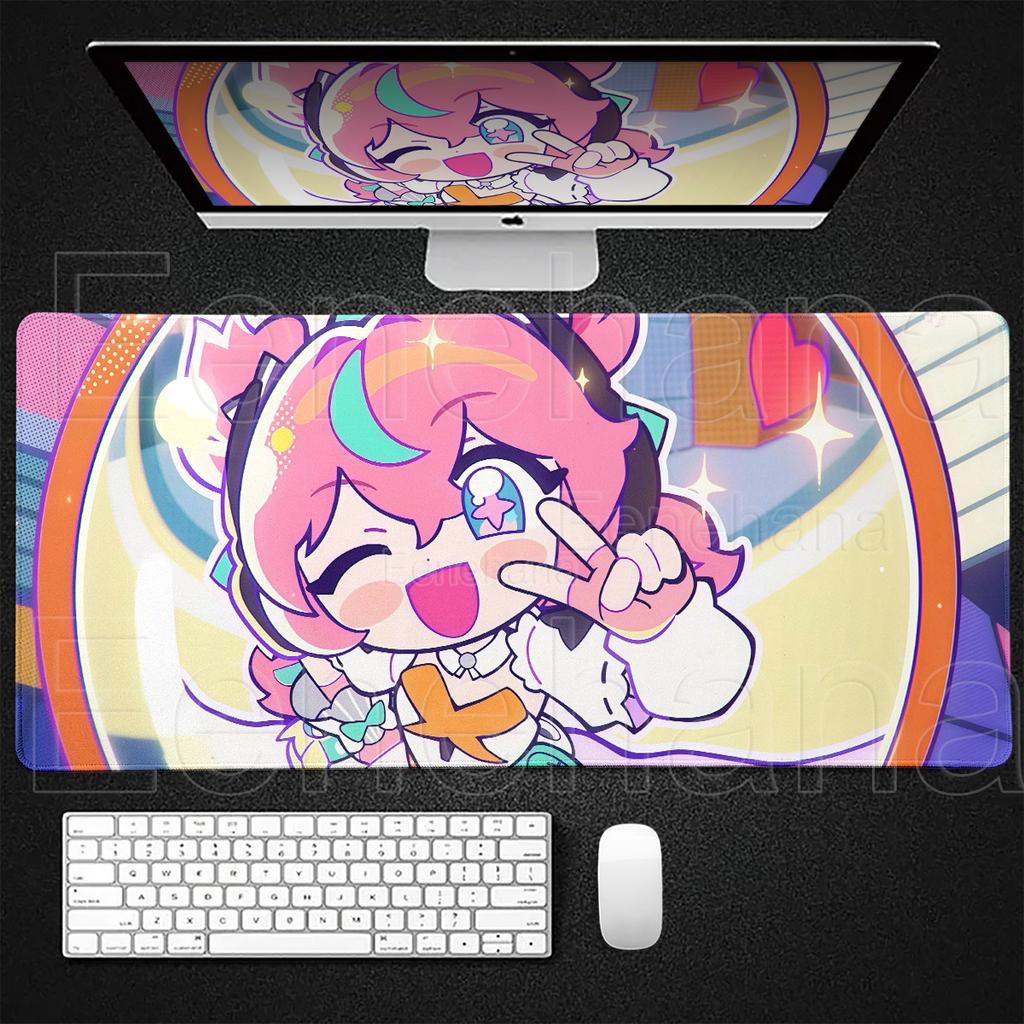 Large Gaming Zenless Zone Zero ReDreaming Angel Mouse Pad XXL Kawaii Girls Mat Gamer Laptop Keyboard Non-slip Office Accessories