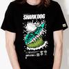 DOLDOL Shark-Dog_Tshirts-186 Shark Dog Surfing Hawaii Graphic T-Shirt Short Sleeve T-Shirt