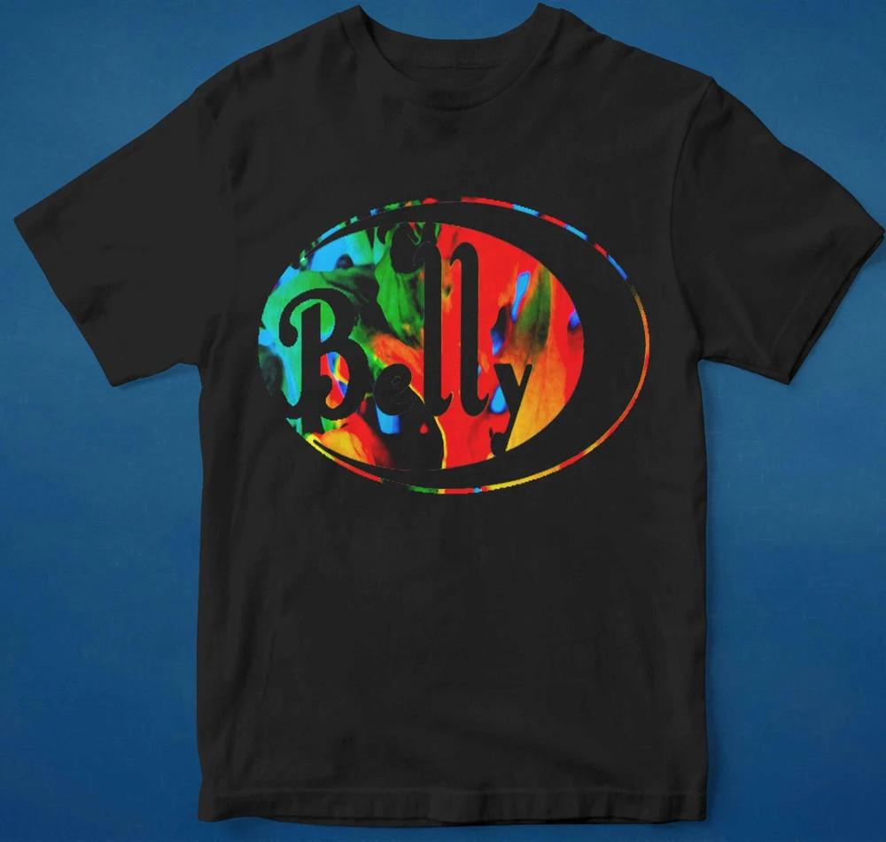 Vtg Belly Music Band T-Shirt Black Cotton Full Size Gift For Fans