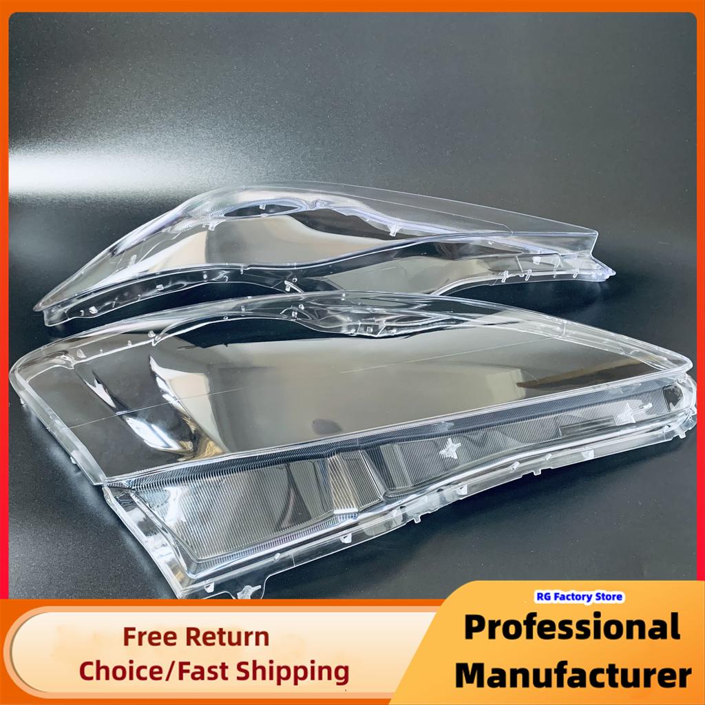 For Lexus IS250 IS300 IS350 2006-2012 1Pair  Front Headlight Headlamp Lens Cover Car Clear Lamp Shell Transparent Lampshade
