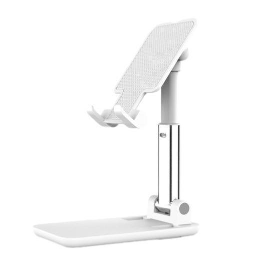 Adjustable Foldable Phone Stand Portable Desktop Holder for Tablets Smartphones Non-Slip Scratch-Proof Phone Mount for Video Calls Streaming Travel