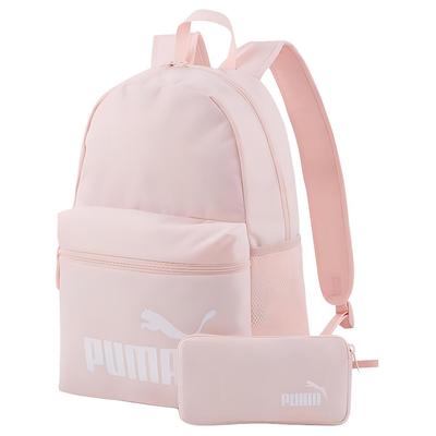 Logo Zip Closure Nylon Backpack Unisex Backpack Pink 078560-92