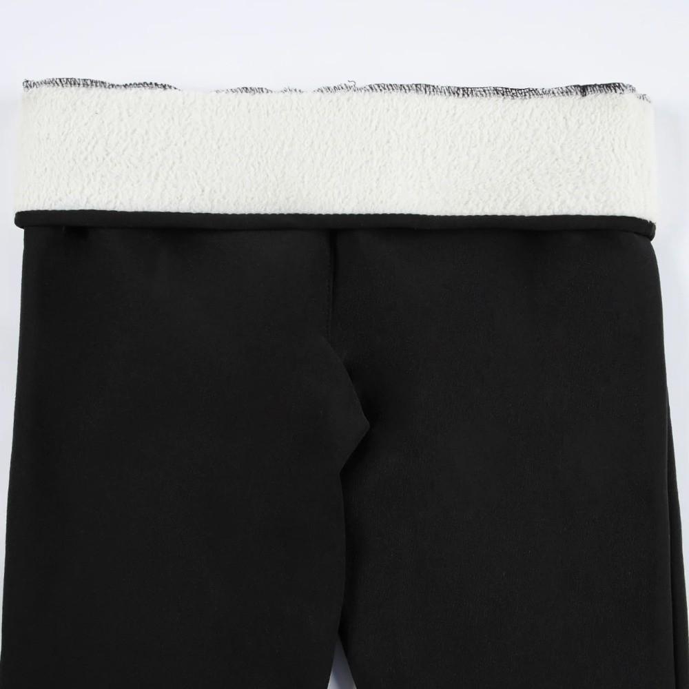 Prevent Cold Velvet Tights Elastic Warm Yoga Pilates Pants Comfortable Fleece Leggings  Women Wear