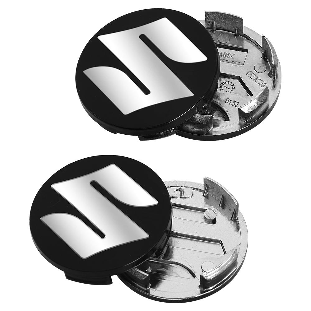 4Pc 54/58mm Car Wheel Hub Center Cap Badge Decoration Cover For Suzuki Jimny Samurai Vitara Swift Baleno Ignis Alto Kaiser DZire