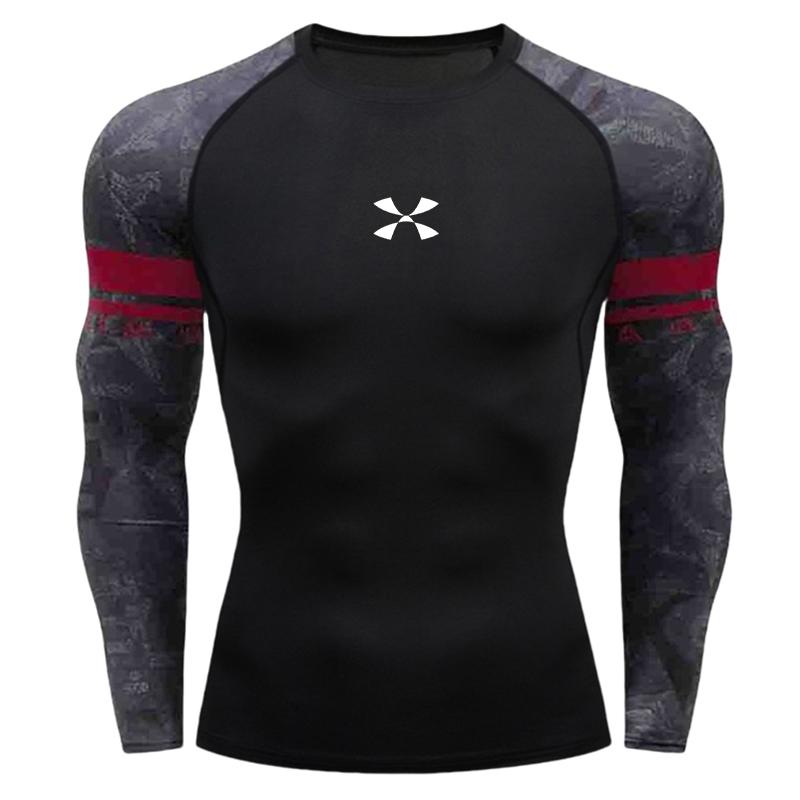 Cody Lundin Men's Compression Gym Wear Swim T Shirt Wholesale Men Gym Wear Slim Fit Rash Guard Compression T Shirt