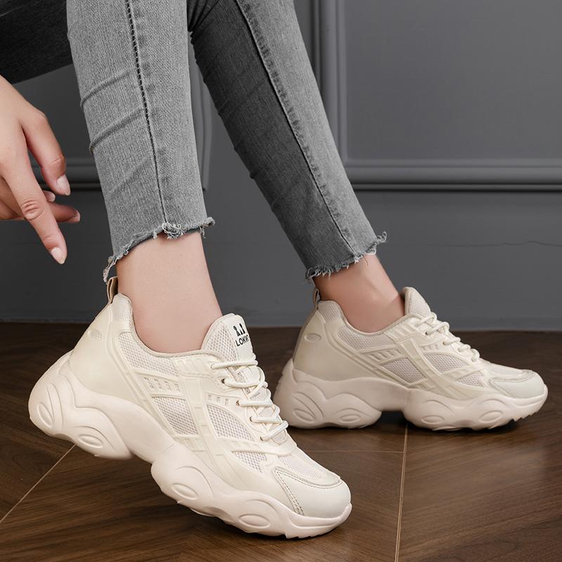 Jarní a podzimní móda pro velké velikosti pro pár táta Boty pro sport a volný čas Pánské a dámské běžecké boty 35-47