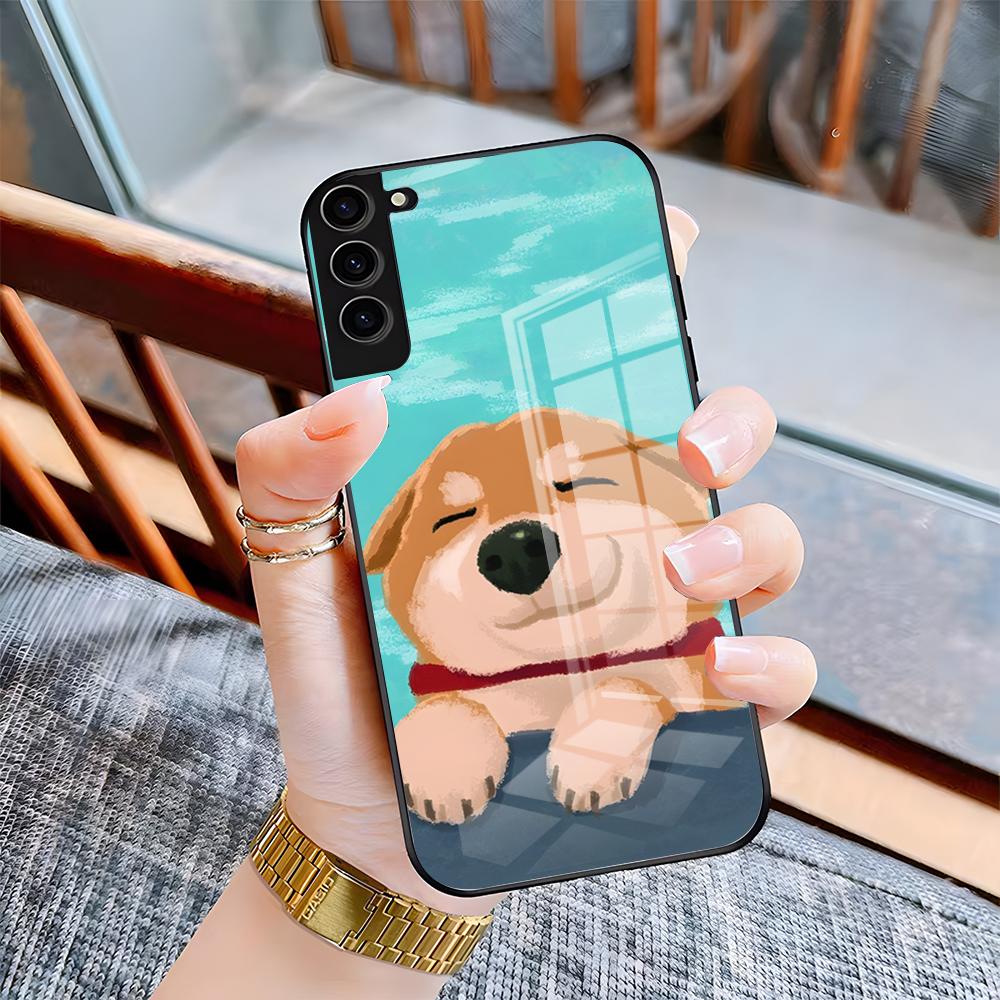 

S-Shiba I-Inu Phone Case For Samsung A25 A13 A33 5G A54 A36 A35 A56 A52 A14 Shockproof Glass Cover Samsung A23