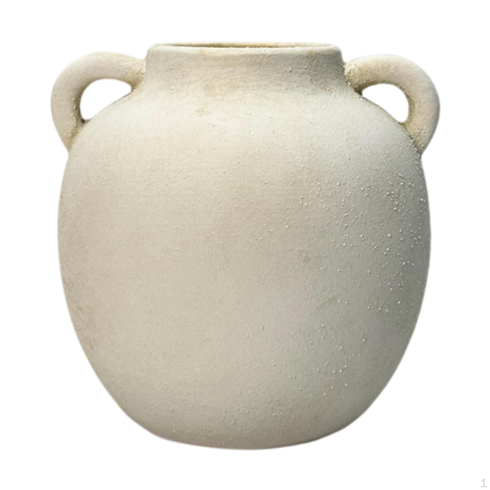 

Керамический цветочный горшок для комнатных растений Wabi Sabi Design Декоративный держатель White