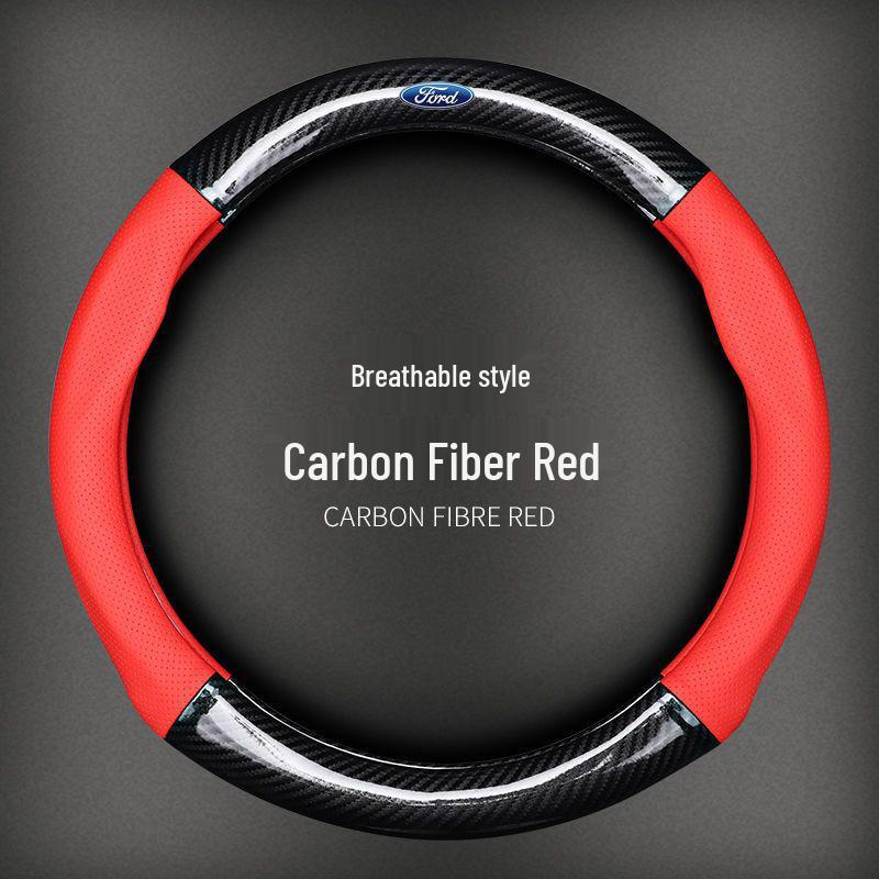 Steering Wheel Cover for Ford: Focus, Mondeo, Escort, Edge, Fiesta, EcoSport, Mustang