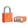 Zinc Zinc Alloy Combination Padlock 4-Digit Number Drawer Cabinet Lock Password Code Locks  Gate Hasp Storage