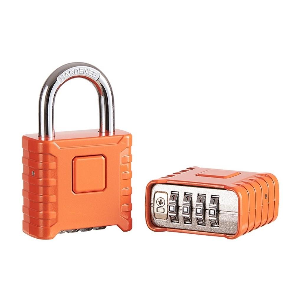 Zinc Zinc Alloy Combination Padlock 4-Digit Number Drawer Cabinet Lock Password Code Locks  Gate Hasp Storage
