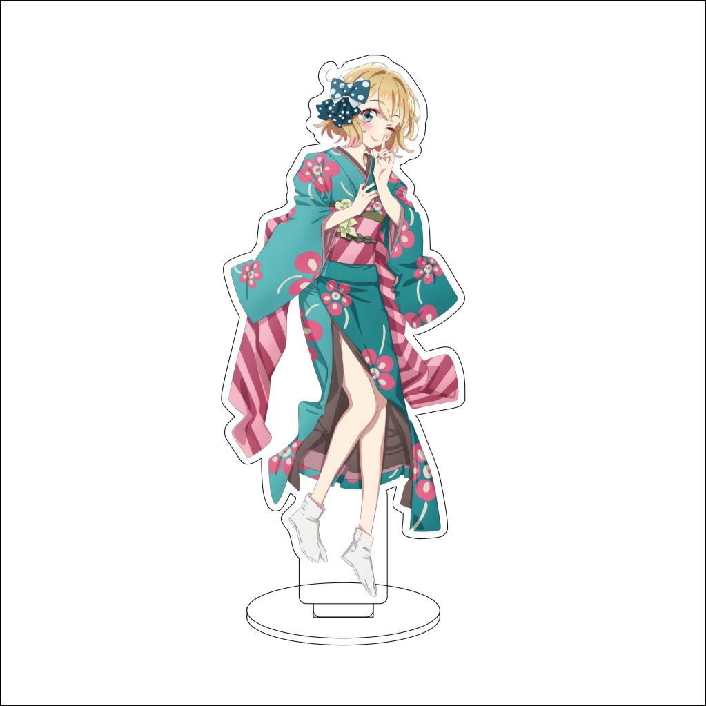 16CM Anime Rent-A-Girlfriend Cosplay Acrylic Stand Ornaments Sakurasawa Sumi Asami Nanami Figure Stand Halloween Gifts