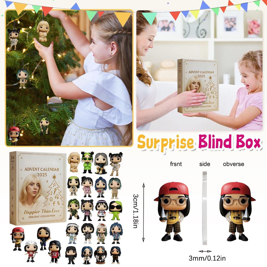 The Countdown Calendar Includes 24 Gifts, Countdown Calendar, And Surprise Gift